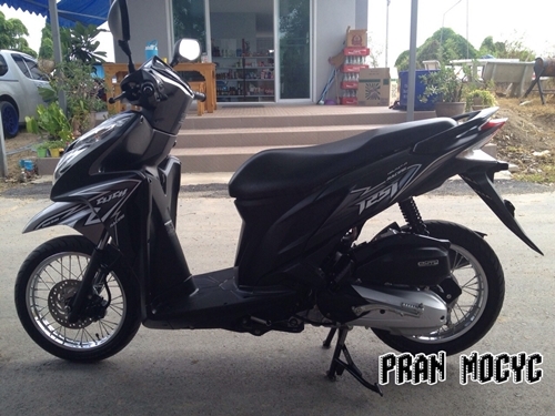 ขายHonda click combi brake สีเทาดำ ปี2556