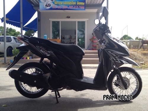 ขายHonda click combi brake สีเทาดำ ปี2556 ขายHonda click combi brake สีเทาดำ ปี2556