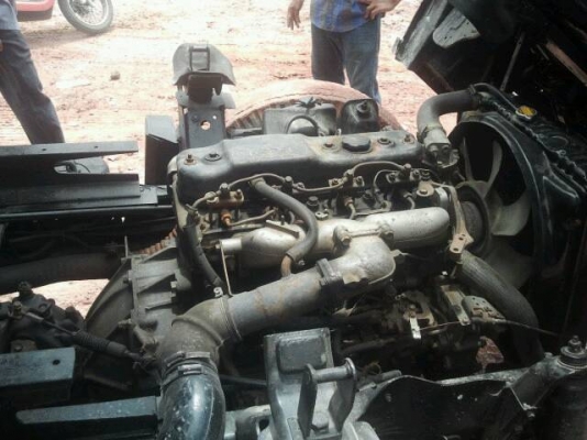 หกล้อดั๊ม ช่วงล่างเอฟ  115  แรง  ยาว  3.20