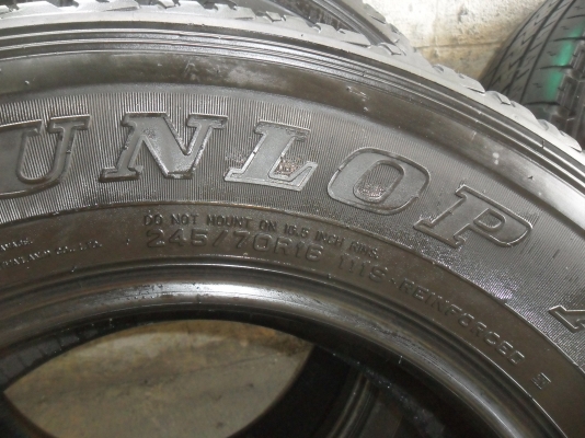 โปรแร๊ง ยาง 245/70R16ปี11 สวยๆ 4 เส้น ราคา 1800 บาท