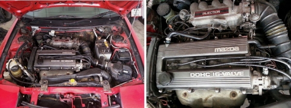 mazda astina popup สภาพใช้งานได้ทันที