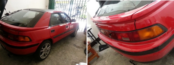 mazda astina popup สภาพใช้งานได้ทันที