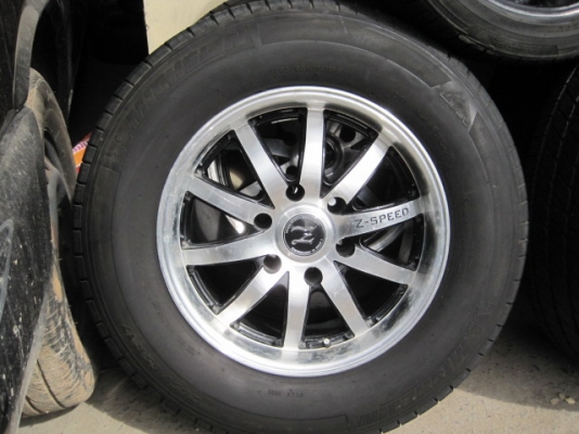 แม๊คขอบ 17 6รู พร้อมยางสวยๆ 1ชุด รับเทรนล้อเดิม