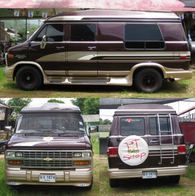 รถตู้ VIP คลาสิก Chevrolet g 20 จดทะเบียน ปี 93 ราคา 280,000 บาท