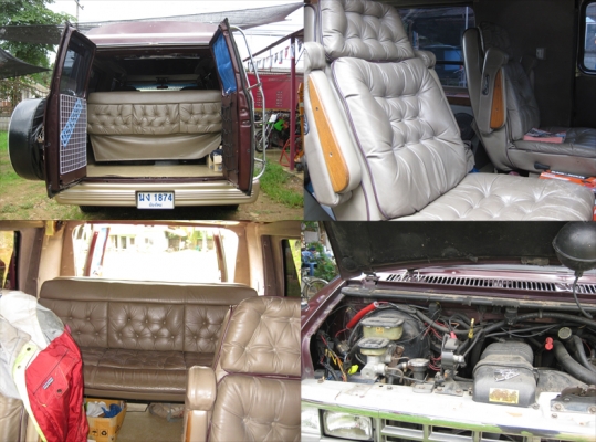 รถตู้ VIP คลาสิก Chevrolet g 20 จดทะเบียน ปี 93 ราคา 280,000 บาท