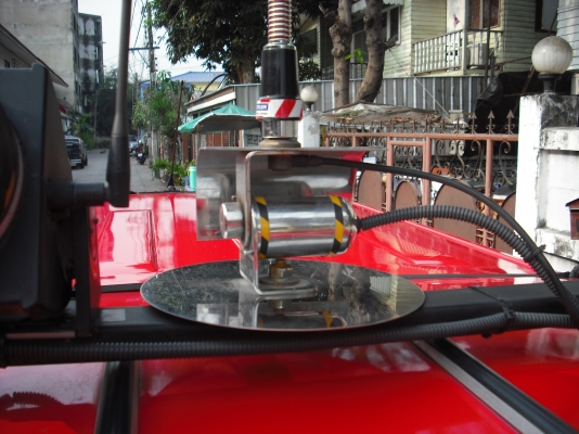 เมาท์ไฟฟ้าติดเสาอากาศแบบปรับขึ้นลงได้