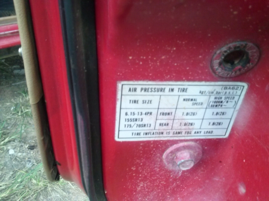 ขายเก๋งมาสด้า 323 โฉม 5 ประตู เครื่องยนต์ 1300 เกียร์ธรรมดา