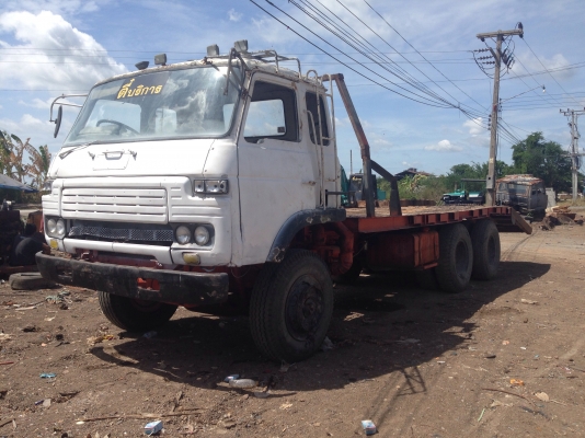 ขาย เทลเลอร์ นิสสัน UD 2 เพลา คานใหญ่ ครัชซีใหญ่ ยางใช้งานได้ดี เครื่องCW41 เทอร์โบ หางเทลเลอร์ มีไม้ปูพื้นพร้อมใช้ หมายเหตุ เดิมๆทั้งหมด