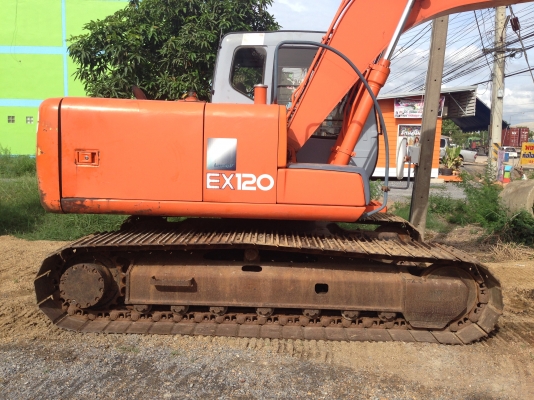 รถขุดเก่าญี่ปุ่น Hitachi EX120-5 สภาพสวยครับ
