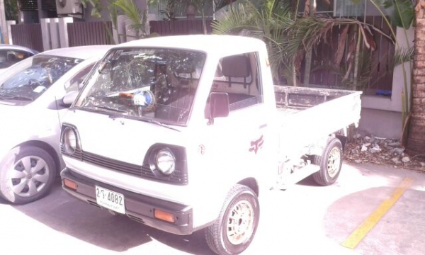mini 4wd ...suzuki carry 4&times;4 แท้โรงงานเดิมบางจากยุ่น ป้ายขาว เล่มชุดโอนครบ ขับดีมีแก๊ส