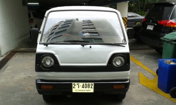 mini 4wd ...suzuki carry 4&times;4 แท้โรงงานเดิมบางจากยุ่น ป้ายขาว เล่มชุดโอนครบ ขับดีมีแก๊ส