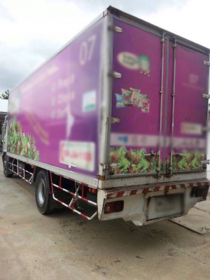 ขายรถบรรทุกหกล้อ HINO FG1JPRA เครื่อง JO8C - 220 แรง ตู้ยาว 7.50 เมตร เข้าไฟแนนซ์ได้เต็ม