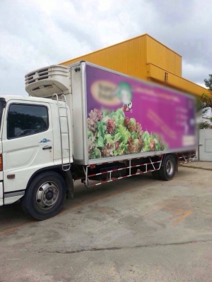 ขายรถบรรทุกหกล้อ HINO FG1JPRA เครื่อง JO8C - 220 แรง ตู้ยาว 7.50 เมตร เข้าไฟแนนซ์ได้เต็ม