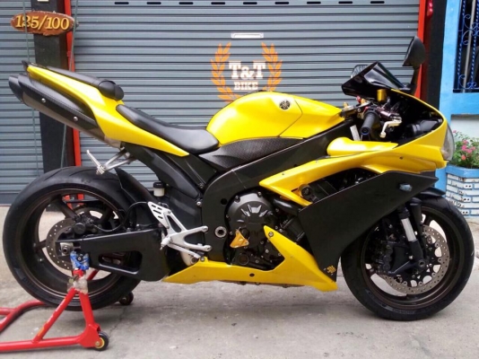 ต้ำพระราม2ขายYAMAHA R1โฉมปี2007 วิ่งมา4XXXXโล เอกสาร inv สรรพสามิตแท้ การันตีให้รถสภาพสวยเดิมๆคับ