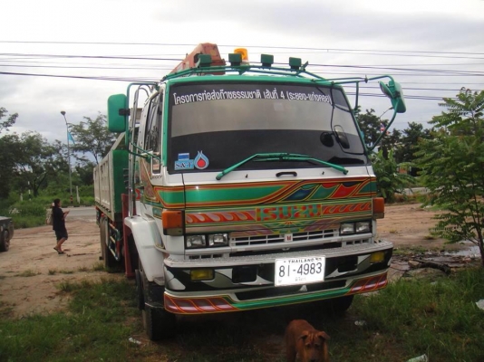 ขายรถ 10 ล้อ 2 เพลา อีซุซุร็อคกี้ 195 ติดเครนยูนิค 5ตัน 4ปอก 3 ชัก A500K