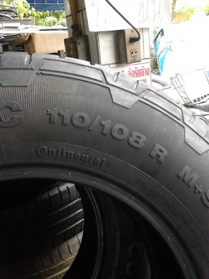 205R16C  CONTINENTAL 4X4 CONTACK  ชุด 4 เส้น Tel.081-427-3941