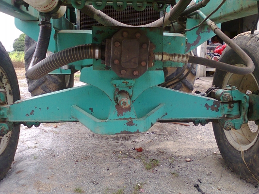 รถคีบอ้อย คีบหลัง ฟอร์ด 6600 เสื้อลาย เกียร์ธรรมดา