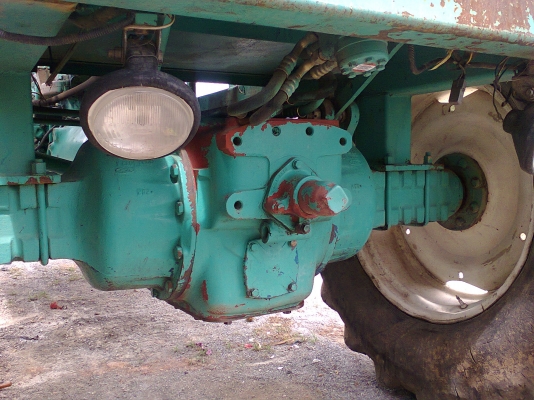 รถคีบอ้อย คีบหลัง ฟอร์ด 6600 เสื้อลาย เกียร์ธรรมดา