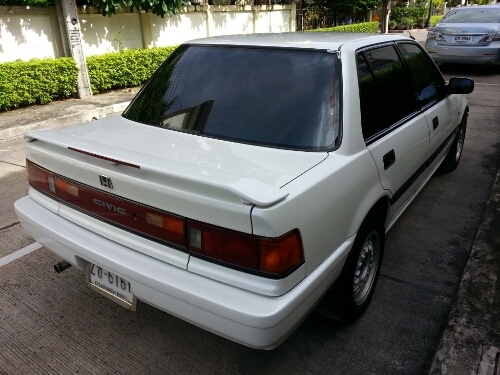 ซีวิค 89 ออโต้ แก๊ส ประหยัดมาก ขับดี สีสวย