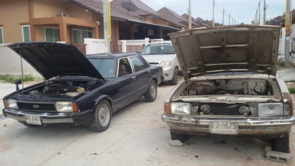 ขาย ford cortina mk4 แพคคู่ ไม่แยก ทะเบียนพร้อมชุดโอน..ราคาสุดคุ้ม