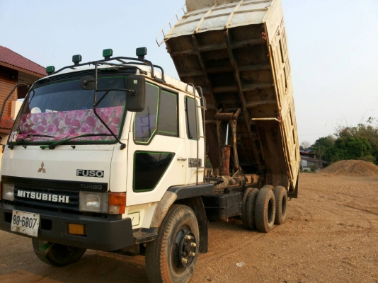ไอหลงโบ สิบล้อ MITSUBISHI TF 220 แรงม้า รถปี ๓๖ ชอบราคาเท่าไรต่อรองมาได้ครับ.