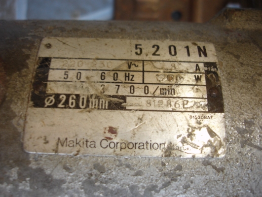 ขายเลื่อยวงเดือน10" MAKITA 5201N 1750W