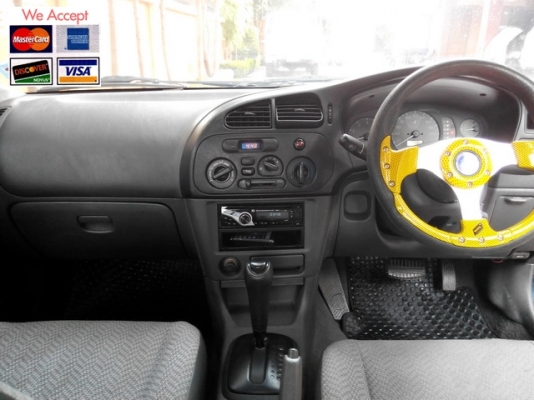 Lancer ท้ายเบนซ์ 1.5GLXi เกียร์ AT ปี 1998 สีน้ำเงิน รถพร้อมขับขี่ใช้งาน