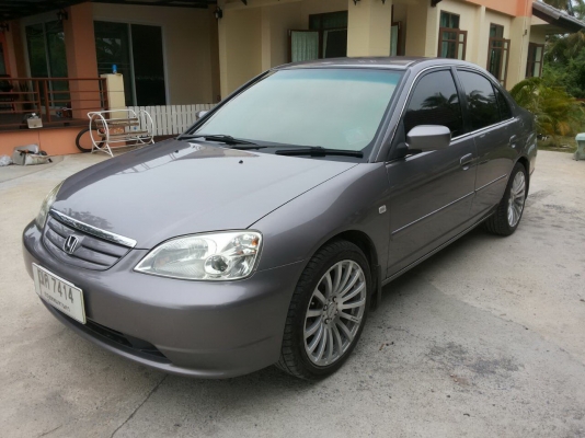 ขายซีวิคไดเมนชั่นเกียร์ธรรมดาหายากรถสวยเพิ่งติดแก็ส