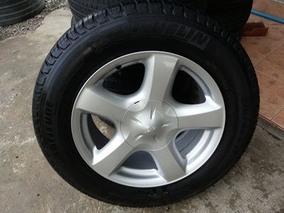 ขายล้อแม็กISUZU All New ขอบ17 พร้อมยาง 225/65/17 4 ล้อ