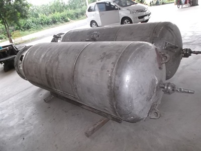 ขายถังลมแสตนเลส 2000 ลิตร แรงดันสูง 60bar