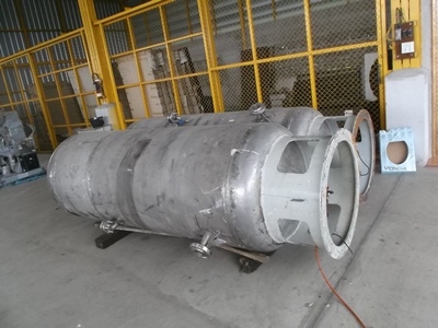 ขายถังลมแสตนเลส 2000 ลิตร แรงดันสูง 60bar