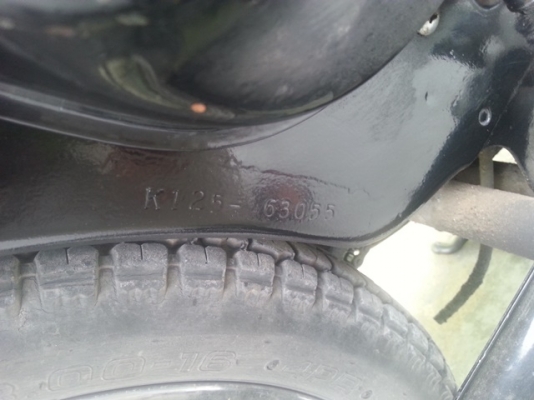 ขาย Suzuki K125 M1 ทะเบียนเต็มพร้อมโอน