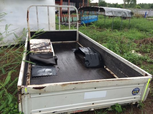 ขายกะบะเก่า ถอดจากอีซูซุ NKR การ์ตูน 4 ล้อ มี 2 ลูก