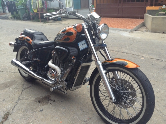 ขาย Steed 400 ทะเบียนเล่มเขียวโอน 89,000บาท ต่อรองได้คับ