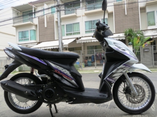 7 เดือน Suzuki Skydrive ลายใหม่ สวยสุดๆ หัวฉีด เดิมดี ไม่มีบิวด์ เพียง 23,900 บาทเท่านั้น 7 เดือน Suzuki Skydrive ลายใหม่ สวยสุดๆ หัวฉีด เดิมดี ไม่มีบิวด์ เพียง 23,900 บาทเท่านั้น