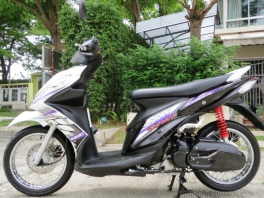 7 เดือน Suzuki Skydrive ลายใหม่ สวยสุดๆ หัวฉีด เดิมดี ไม่มีบิวด์ เพียง 23,900 บาทเท่านั้น 7 เดือน Suzuki Skydrive ลายใหม่ สวยสุดๆ หัวฉีด เดิมดี ไม่มีบิวด์ เพียง 23,900 บาทเท่านั้น