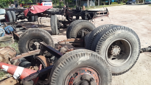 Fหน้าFหลัง พร้อมยางกะทะ  ชุดแหนบ เฟืองท้ายดีไม่มีหอน