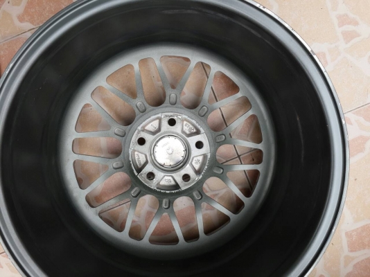 แม็กขอบ 18  5รู114  หน้า 8.5 หลัง 9.5 สวยๆ ไม่มีดุ้ง ไม่มีซ่อม