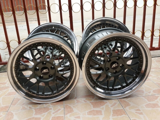 แม็กขอบ 18  5รู114  หน้า 8.5 หลัง 9.5 สวยๆ ไม่มีดุ้ง ไม่มีซ่อม