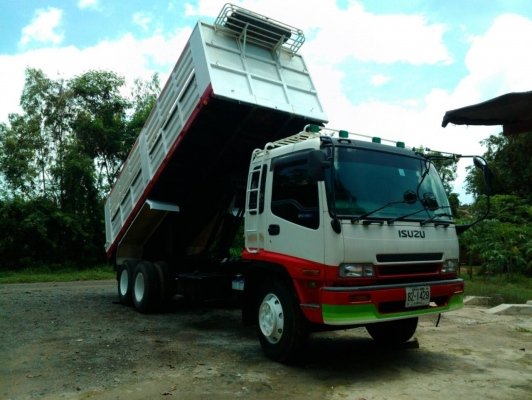 ขาย FVM. ดั้มเกษตรเพลาเดียว เครื่อง 6BG1 เทอร์โบว์ อินเตอร์ เบรคจิ๊ฟฟี่ ยางสวย10 เส้น คู่หน้าเรเดียลกิ๊กๆ