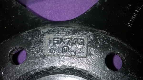 ล้อEnkei 5 ก้าน ลึก2.5 นิ้ว