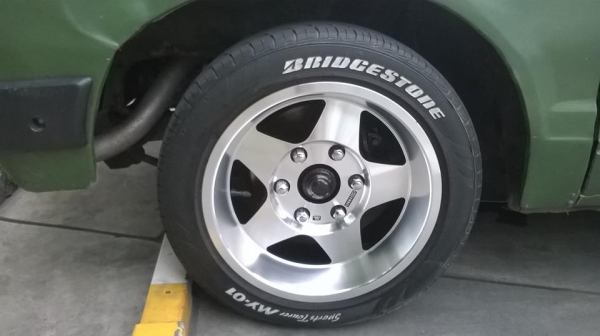 ล้อEnkei 5 ก้าน ลึก2.5 นิ้ว