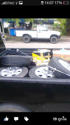 ล้อเซฟป้ายแดงพร้อมยางบิดโตนดูราวิดปี14