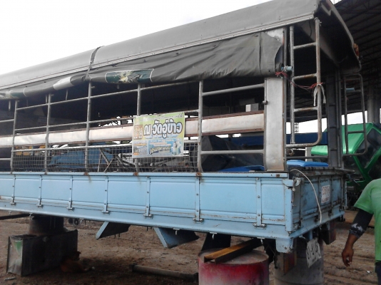 ขายด่วน กระบะรถ6ล้อกลาง พร้อมหลังคา