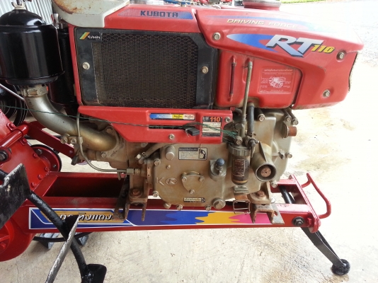 เครื่องคูโบต้า RT110 เดิมๆ โครงกระทิงแดง ยกชุด 40000 บาท