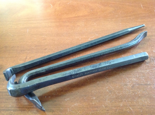 ขายชะแลงโบราณชุด 3 ชิ้น Stanley Handyman H33,Davies 360-1/2 สามารถแยกขายได้