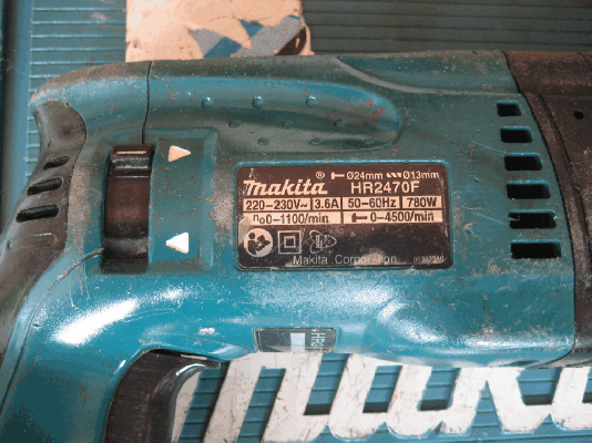 ขายสว่านโรตารี่ Makita HR2470F 3ระบบ ซ้าย-ขวา แท้100\%.