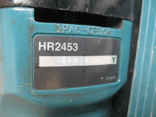 ขายสว่านโรตารี่ Makita HR2453 3ระบบ ซ้าย-ขวา แท้100\%.