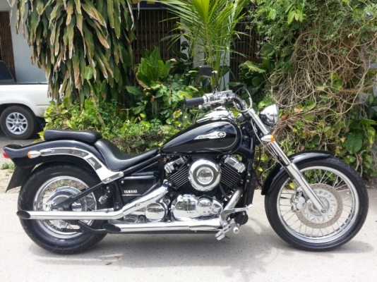 ขาย Dragstar 400 custom เก็บงานใหม่ สีใหม่ มีสรรพสามิต