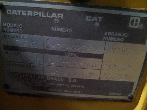 D6D # 75W02780 : Caterpilar Bulldozer รถดันดินแคต by kung0813062283